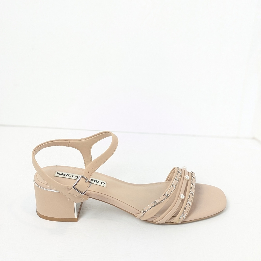 Karl Lagerfeld leather Tori sandals - Picture 2 of 16
